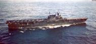 Asisbiz USS Enterprise (CV 6) enroute to New York to take part in the Navy Day Fleet Review Oct 1945 80 G K 6576C