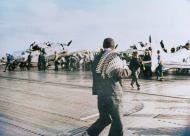 Asisbiz USS Enterprise (CV 6) flight deck during the raids against the Japanese held Marshall Islands 1st Feb 1942 NH 50941