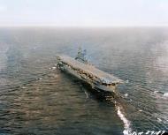Asisbiz USS Enterprise (CV 6) making 20 knots in Puget Sound Washington 13th Sep 1945 19 N 89187