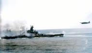 Asisbiz USS South Dakota (BB 57) firing her anti aircraft guns at attacking Japanese planes Santa Cruz 26th Oct 1942 80 G 30054