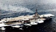 Asisbiz USS Essex (CVA 9) as modernized underway in the South China Sea 26th Aug 1956 NH 67737