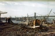 Asisbiz USS Franklin (CV 13) taken as she arrived at the New York Navy Yard for repairs 28th Apr 1945 80 G K 5064