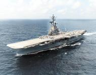 Asisbiz USS Hornet II (CVS 12) operating off the coast of North Vietnam 5th Sep 1967 NH 97469