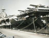 Asisbiz USS Hornet (CV 8) alongside Pier 7 at Naval Operating Base Norfolk Virginia in Feb 1942 80 G K 431