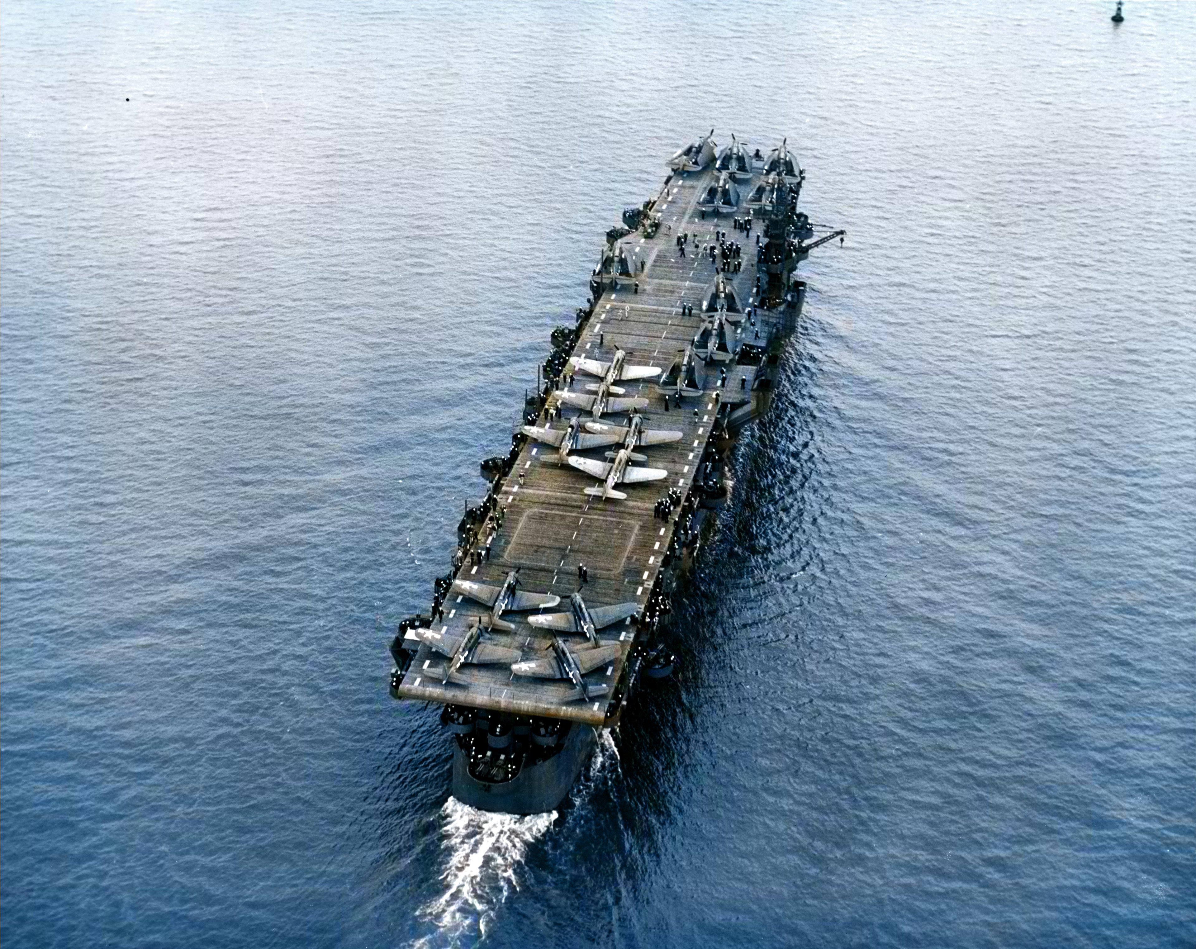 Asisbiz USS Independence (CVL 22) in San Francisco Bay California on 15th July 1943 80 G 74433