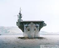 Asisbiz USS Independence (CVL 22) at anchor while off the Mare Island Navy Yard California on 13th July 1943 19 N 48269