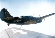 Asisbiz USS Intrepid (CV-11) SB2C Helldivers enroute to attack the Japanese fleet during the Battle of Sibuyan Sea Oct 1944 01