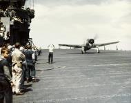 Asisbiz USS Lexington II (CV 16) during Marshall and Gilbert Islands operations 80 G K 14835