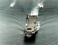 Asisbiz USS Ticonderoga (CV 14) Hampton Roads Virginia 30th June 1944 NH 92240