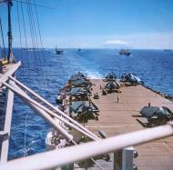 Asisbiz USS Tulagi (CVE 72) at Gould Island outside Boston Harbor 16th Aug 1944 80 G 416654