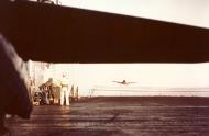Asisbiz USS Tulagi (CVE 72) lands a RN F6F Hellcat after a raid off Southern France on Operation Dragoon D Day 15th Aug 1944 80 G K 15366