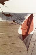 Asisbiz USS Tulagi (CVE 72) waves off a F6F Hellcat off Southern France Operation Dragoon D Day 15th Aug 1944 80 G K 15370