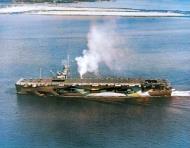 Asisbiz USS Wake Island (CVE 65) underway in Hampton Roads Virginia 9th Nov 1944 80 G 289879