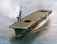 Asisbiz USS Wake Island (CVE 65) underway in Hampton Roads Virginia 9th Nov 1944 80 G 289880