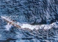 Asisbiz IJN Chikuma a Japanese heavy cruiser during the Battle off Samar 25th Oct 1944 80 G 287537
