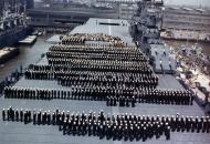 Asisbiz USS Yorktown II (CV 10) commissioning ceremonies at the Norfolk Navy Yard Virginia 15th April 1943 80 G K 14834