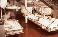 Asisbiz USS Yorktown II (CV 10) view in the sick bay circa late 1943 80 G K 15350