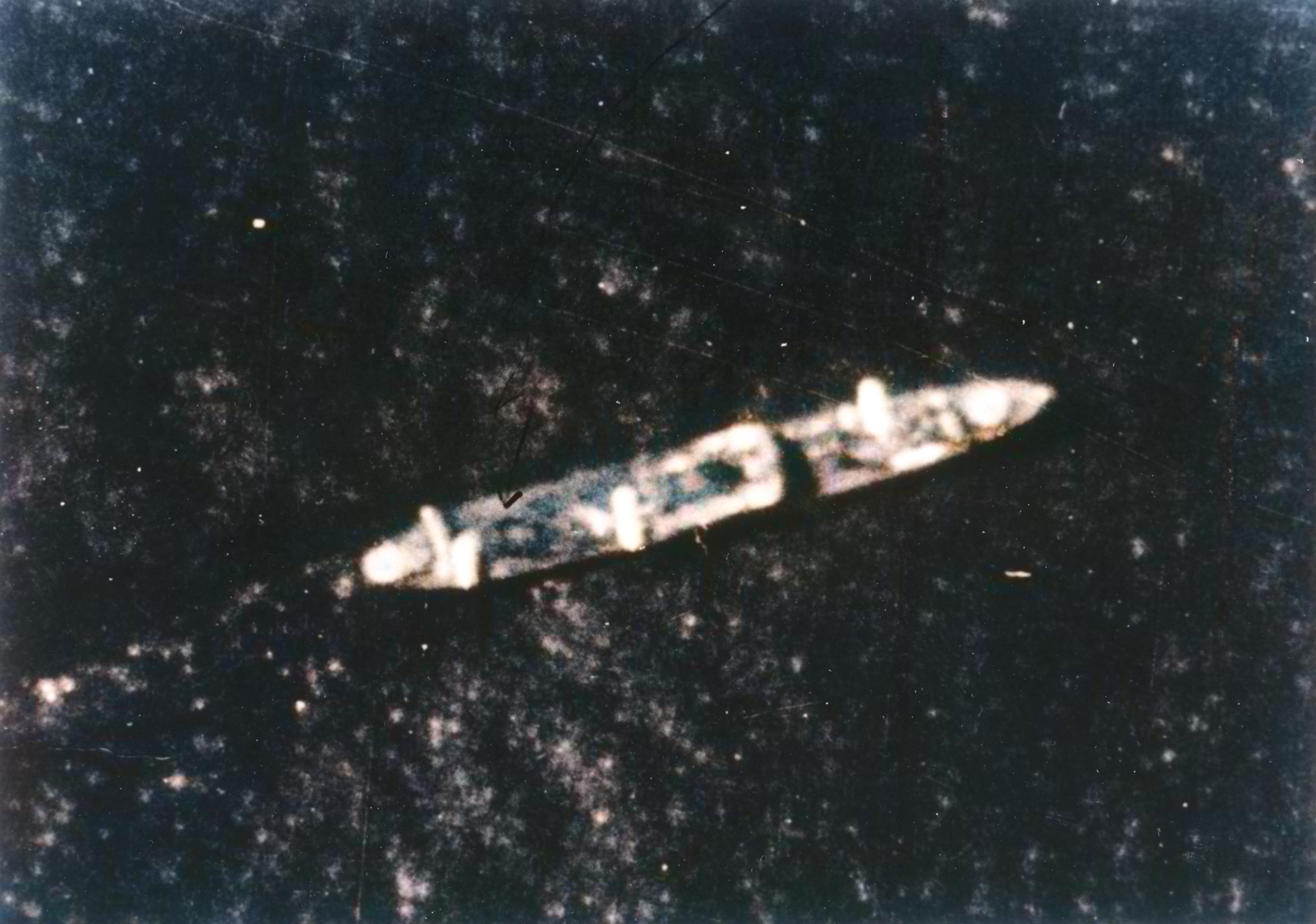 Japanese seaplane tender Kiyokawa Maru under attack from VT 5 Douglas TBD 1 Devastators 10th Mar 1942 NH 95446