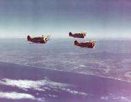 Asisbiz Grumman F3F 3 biplane fighters from Fighting Squadron Five (VF 5) USS Yorktown (CV 5) off California 1939 80 G K 16431