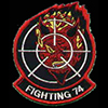 USN Fighting Squadron VF-74 patch